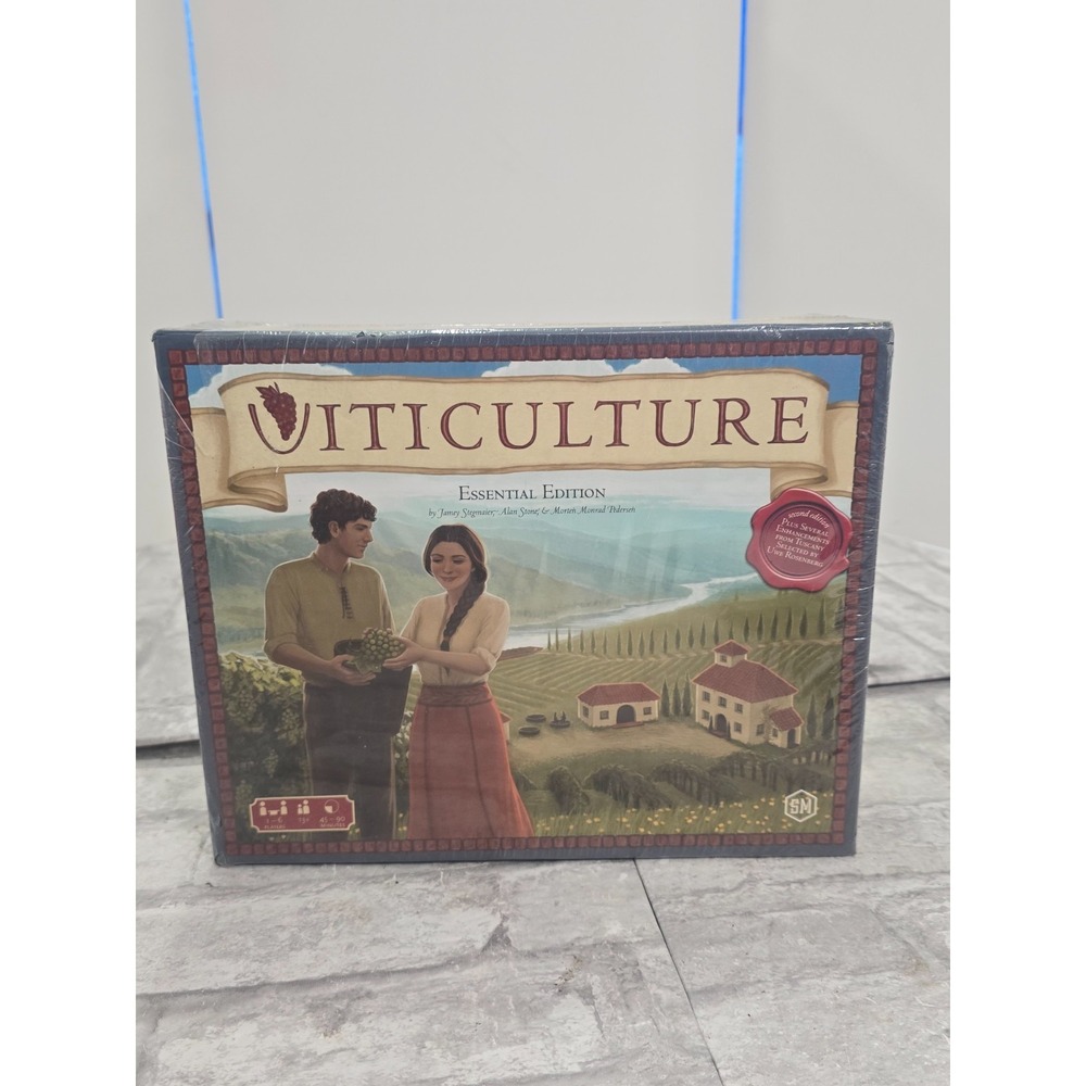 Viticulture Board Game 2013 NEW Factory Sealed 1-6 Players 13+ Stonemaier Games
